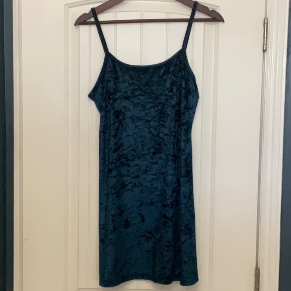 Velvet Slip Dress